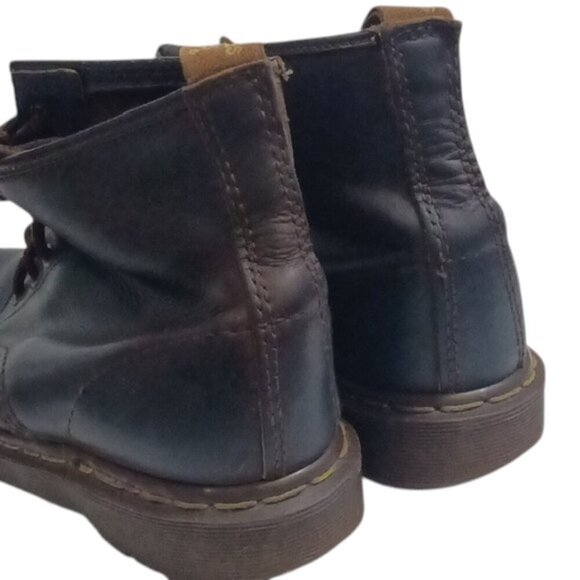 Dr. Marten’sMen's Dark Brown Leather 'Air Wair w/Bouncing Soles' Boots UK Made - Picture 11 of 11